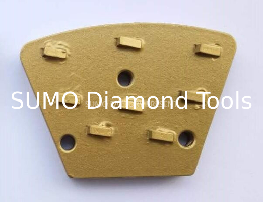 CPS Trapezoid Chip Scraper PCD  Magnetic Connection Diamond Grinding Shoes fast change