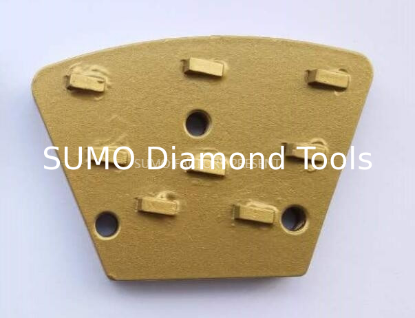 CPS Trapezoid Chip Scraper PCD  Magnetic Connection Diamond Grinding Shoes fast change