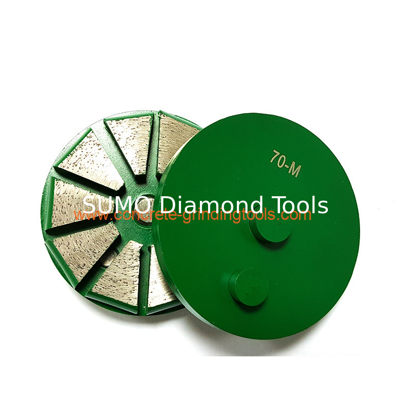 3inch 10-Seg Diamond Segments concrete grinding disc for prepmaster floor grinder