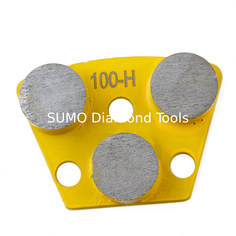 Diamond And Metal Powder Combination Soft Bond Concrete Grinding Tools
