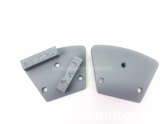ASL Trapezoid Magnetic PCD Split connection Diamond Grinding Shoes non-threaded