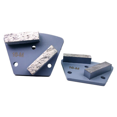 Factory  CPS Concrete Grinding Diamond Tools with Double 15mm rectangular blade customized blade shape