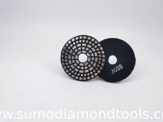 SUMO 100mm OEM Polishing Pads Wet/dry Flexible Diamond Resin for Granite Marble Stone Quartz Abrasive Pad Sharp Grinding