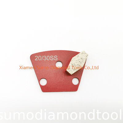 Durable Diamond Grinding Tools Trapezoid Double Hexagon Segments Block