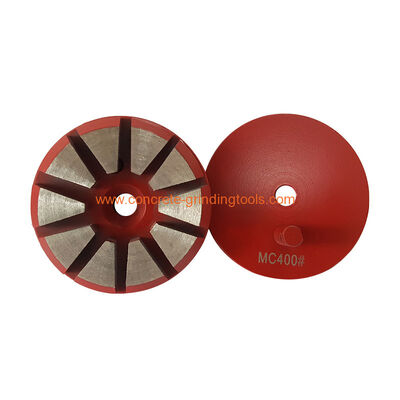 Quick Change Double Button Segments concrete grinding tools for concrete grinder